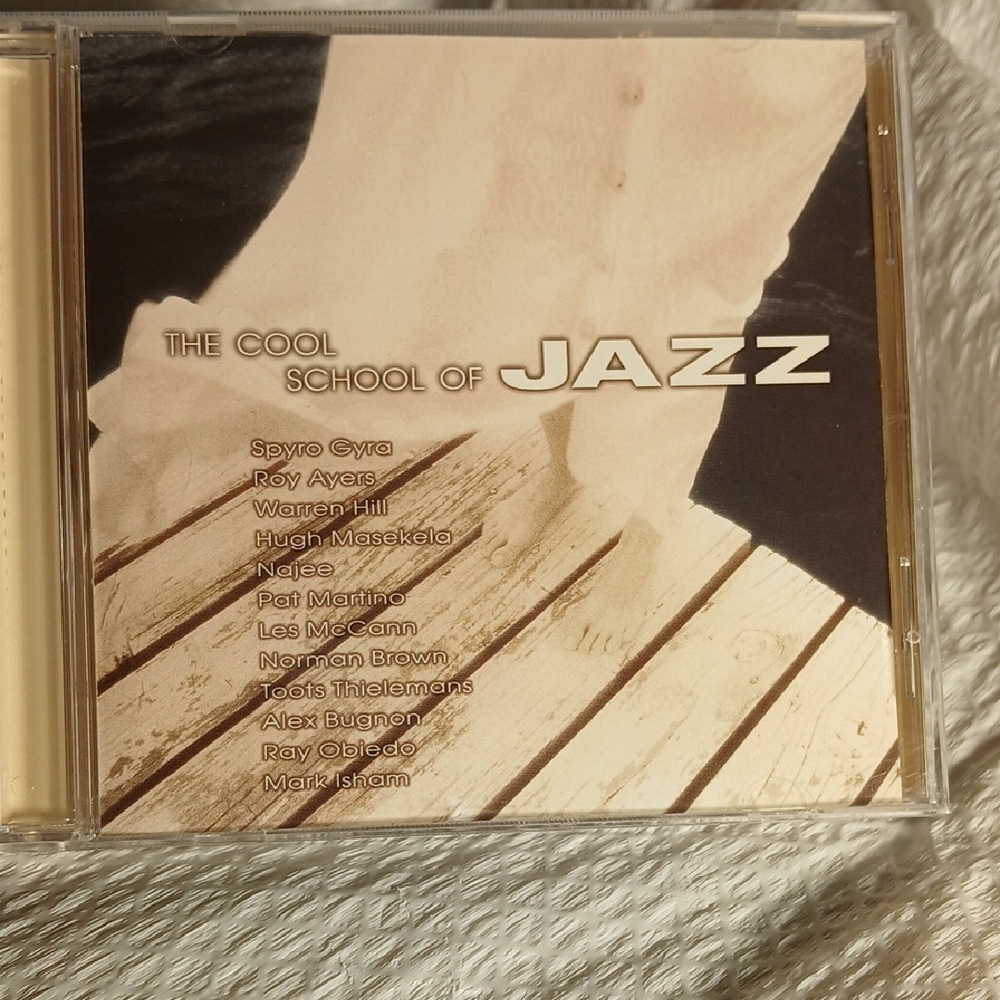 Delta Beige & Black Jazz Compilation CD Back Cover